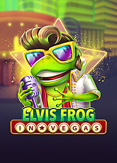 Elvis Frog in Vegas pokies